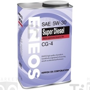 ENEOS Super Diesel SAE 5w30 CG-4 (0,94л) п/с ENEOS Super Diesel SAE 5w30 CG-4 (0,94л) п/с