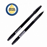 Ручка шариковая Ultra, черная, чернила на масляной основе, игольчатый пишущий узел 1,0мм