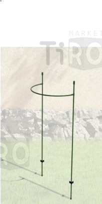 Кустодержатель "Пионер-101" металлический, высота 1,2м, диаметр 0,5м