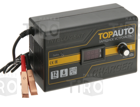 Автоматическое зарядное устройство Топ Авто АЗУ-506 (6А,для 12В-АКБ до110 А*ч,)