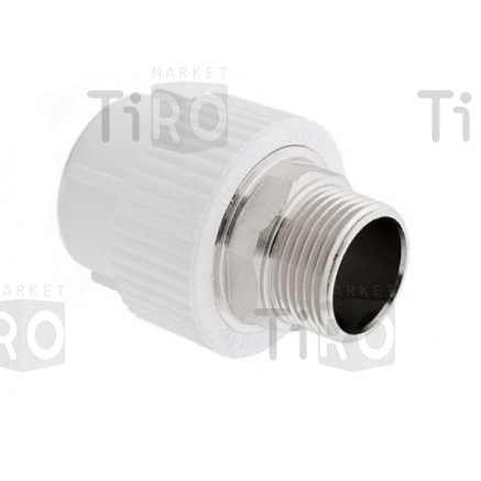 Муфта PPR комбинированная 32*1 1/4ш под ключ Муфта PPR комбинированная 32*1 1/4ш под ключ