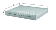 Элемент фильтрующий салонного фильтра Mahle LA 169 S0322 (CU 2433)