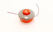 Катушка для бензо- и электротриммера с леской "круглая" D3мм, ударопрочный пластик, оранжевая