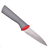 Нож кухонный Satoshi Карбон овощной 9см, нержавеющая сталь с антиналипающим покрытием