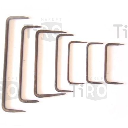 Скоба строительная Кунгур кованая ССК 10*250*70мм. б/п