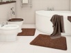 Коврик для ванной Shahintex Frizz icarpet 60*100+60*50 цвет брауни