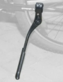 Подножка боковая для велосипедов на 24-26 колесах с креплением рама L-300mm
