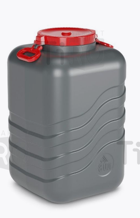 Канистра-бочка с навесными ручками 80л., Уфа "Волна-эконом" М8332