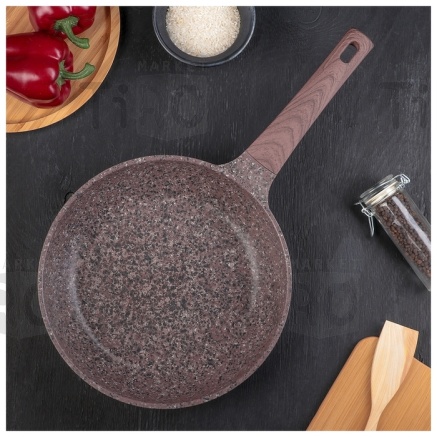 Сковорода Granit lux 25,2 см, индукция