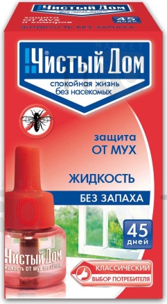 Жидкость от мух и комаров 585 часов, 45мл Сhameleon Я-240