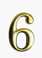 Цифра дверная Аллюр "6" Цифра дверная Аллюр "6"