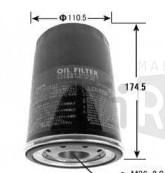 Фильтр масляный Vic Япония C-419