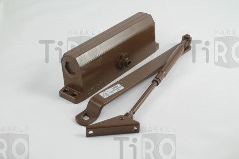 Доводчик дверной Trodos TD-40, коричневый  