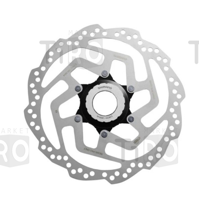 Ротор дискового тормоза Shimano 14234, RT10, 160мм, lock ring, только для пластиковых колодок