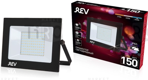 Прожектор светодиодный REV 150W/6500К/12750Лм/IP65. 32306