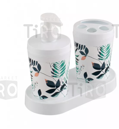 Набор для ванной комнаты (2 предмета) Breeze leaf 17101 Набор для ванной комнаты (2 предмета) Breeze leaf 17101