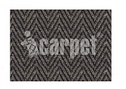 Коврик придверный влаговпитывающий Shahintex Icarpet ребристый ТПР 60*90 мокко Турция