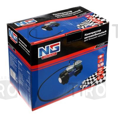 Компрессор автомобильный New Galaxy Optima АС6220 713-039, 180Вт 
