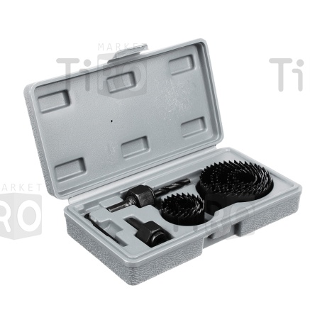 Набор пил кольцевых (19-64мм), 12 предметов