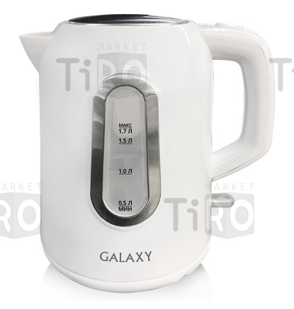 Чайник 1.7л, Galaxy GL-0212 дисковый 2200Вт