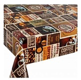 Клеенка ПВХ "Флер" 81154А на тканевой основе 1,40 х 20м