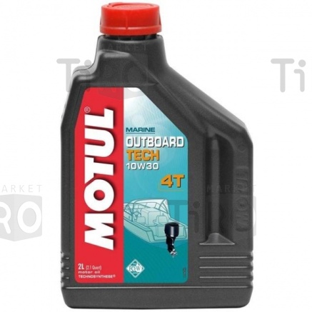 MOTUL Outboard TECH  4T 10W30 1л масло моторное (для лодок и катеров)