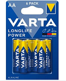 Батарейка Varta LongLife Power AA, 6шт