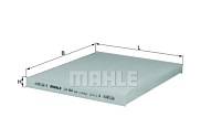 Элемент фильтрующий салонного фильтра Mahle LA 464 Z0322 (CU 24004)
