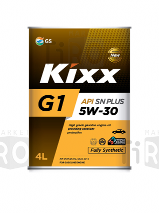 Синтетическое масло Kixx Synthetic G1 5w40 SN Plus бензин 20л
