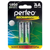 Аккумулятор Perfeo АА/R06-1800mAh 1.2B