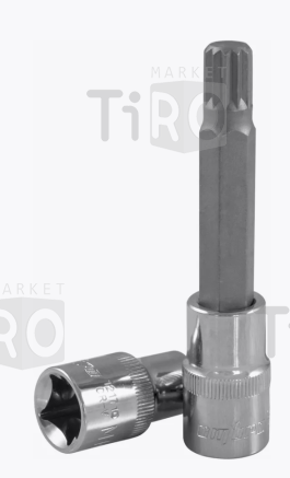 Головка 1/2"DR торцевая со вставкой, Spline 121710 М 10 L=100мм Головка 1/2"DR торцевая со вставкой, Spline 121710 М 10 L=100мм
