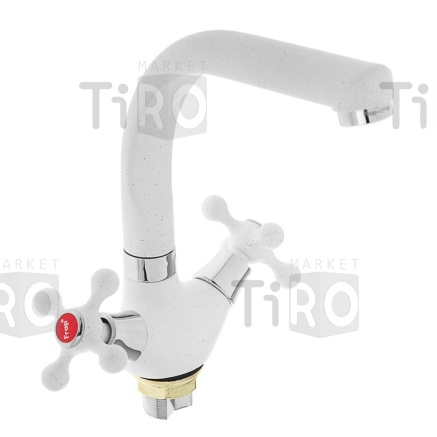 Смеситель для кухни Frap F5408-8, белый