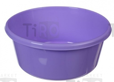Таз круглый 6,0л, Idea Лиловый М2511