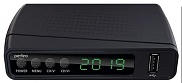 Ресивер Perfeo DVB-T2/C &quot;STREAM&quot; для цифр.TV, Wi-Fi, IPTV, HDMI, 2 USB, DolbyDigital, пуль