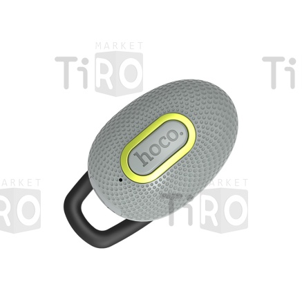 Гарнитура Bluetooth HOCO E28, цвет серый