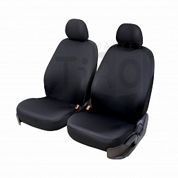 Майки на сиденья Azard Basic 00150 передние с подголовником, закрытые сиденья и спинка черный