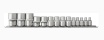 Набор головок торцевых 1/4", 3/8", 1/2"DR на держателе, внешний Torx®, S1S1314SM, E4-E24, 14 предме Набор головок торцевых 1/4", 3/8", 1/2"DR на держателе, внешний Torx®, S1S1314SM, E4-E24, 14 предме
