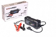 Цифровое зарядное устройство, Ween 161-0100, Smart-100, 6 В/12 В, 1,5 А/4,2 А, 6-100 Ач