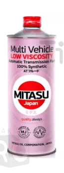 Жидкость для АКПП Mitasu Low Viscosity MV ATF, 1л 