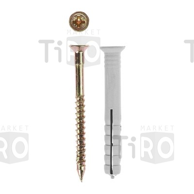 Дюбель-гвоздь 411ПТ-6*40 потайной (2000шт.)
