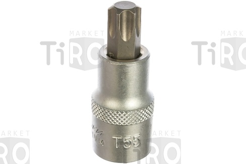 Головка со вставкой 1/2 TORX T55, длина 55 мм  ДТ 624155