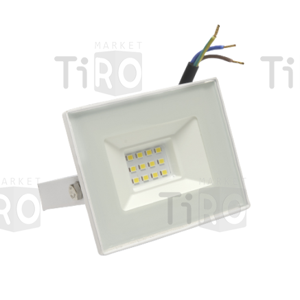 Прожектор светодиодный Saffit, SFL90-10, 10Вт, 6400К, SMD-2835, IP65, белый