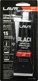Герметик-прокладка черный высокотемпературный 85гр, Lavr LN1738