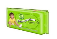 Салфетки влажные Pamperino №50 15307, детские с клапаном