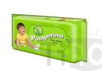 Салфетки влажные Pamperino №50 15307, детские с клапаном