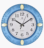 Часы настенные "Atlantis" 689 shine blue