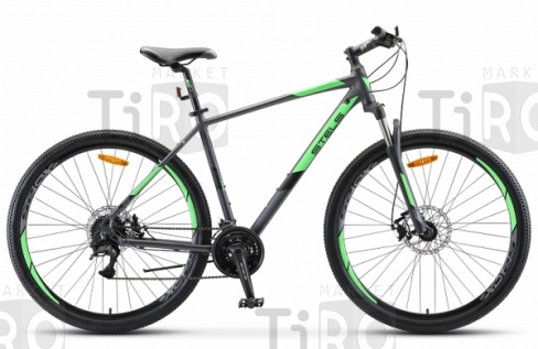 Велосипед Stels Navigator-920 29" MD, V010 (20,5" антрацитовый/зеленый)