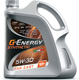 Масло синтетическое G-Energy Synthetic Far East 5w30 API SN ILSAC GF-5, 4л