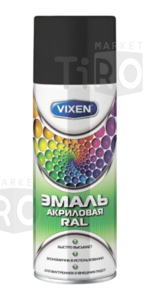 Эмаль акриловая Vixen VX-39005, черный янтарь 0,520 мл