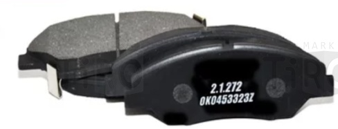 Колодки тормозные Kia Sportage 2,0; 2,0TD 4WD "Цитрон" (2.1.272) (к-т 4 шт)